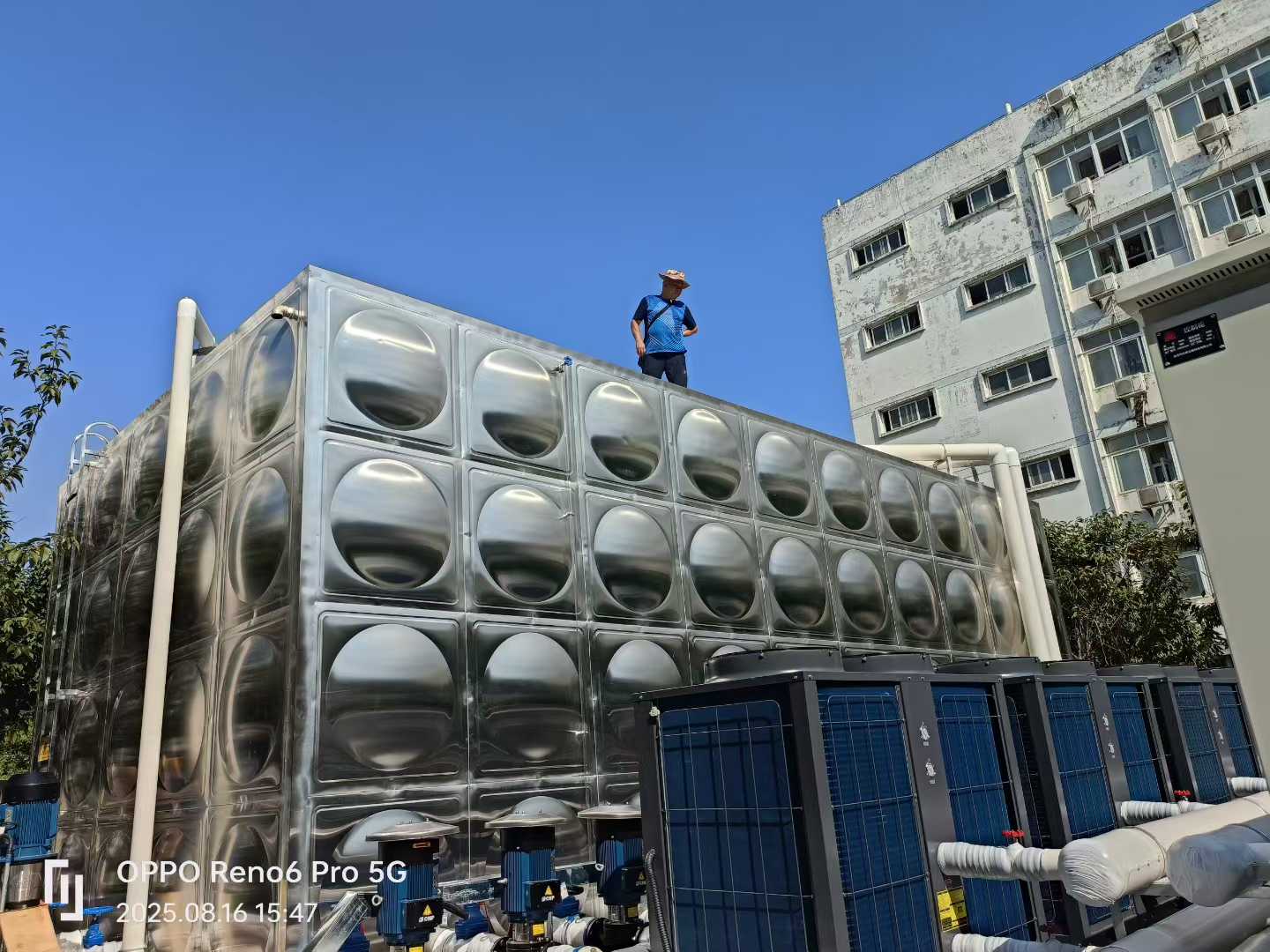 红阳正德高效完成湖北师范大学大型生活配套项目